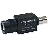 rongweiwang HT201 Multifuncional pasiva atenuador para el generador de señales osciloscopio de señal pasiva atenuador…